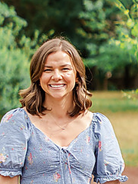 Portrait of Lauren smiling